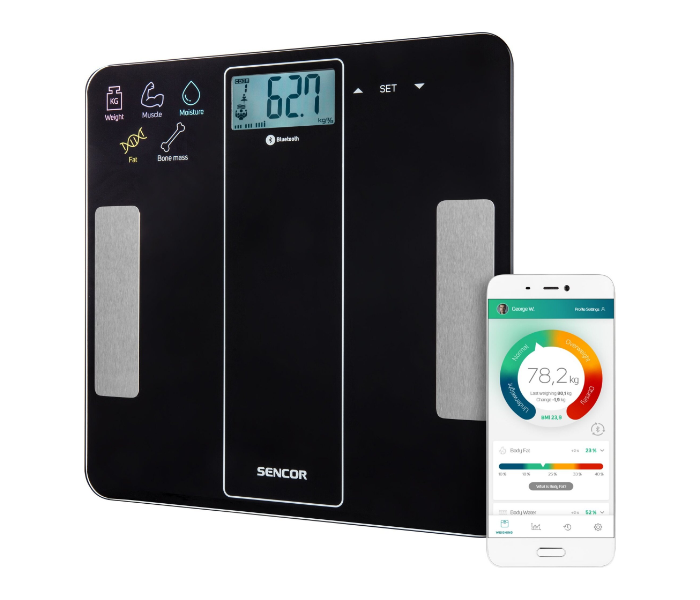 Sencor SBS 8000BK Weighing Scale - Black - Zoom Image 1