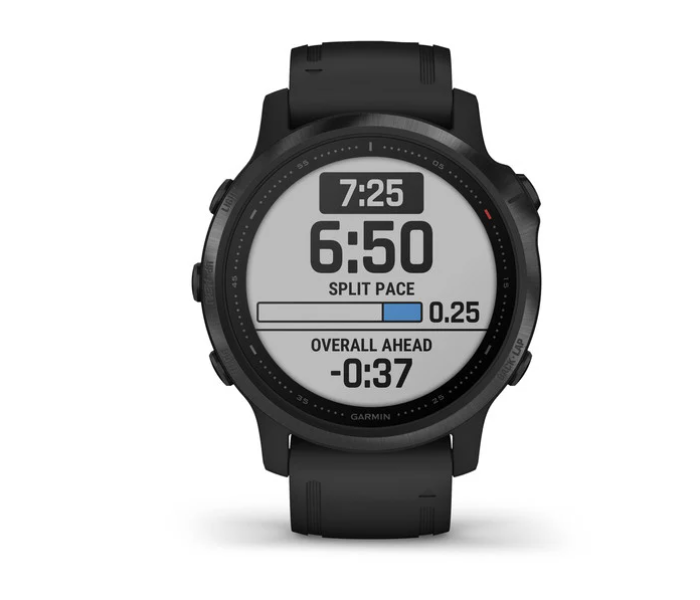 Garmin 010-02159-14 Fenix 6S Pro Edition Black with Black Band GPS Smart Watch - Zoom Image 2