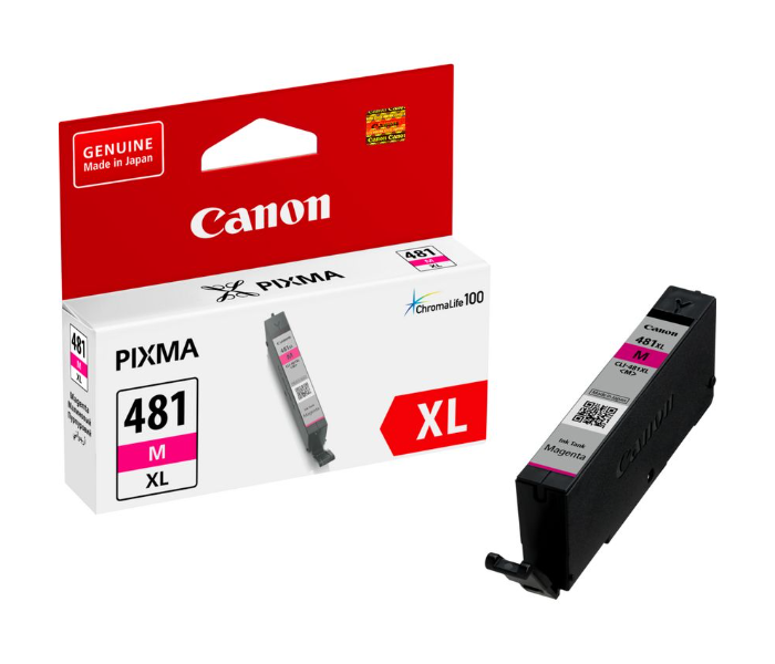 Canon CLI-481XL High Yield Ink Cartridge - Magenta - Zoom Image