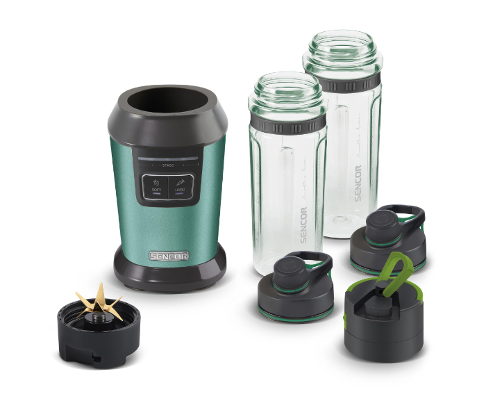 Sencor SBL 7170GG 0.6l 800 Watts Automatic Smoothie Maker - Green - Zoom Image 2