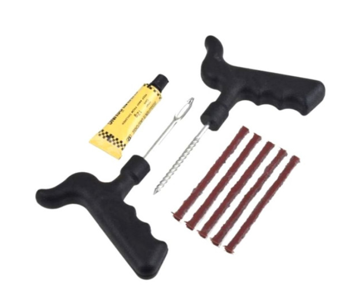 Bike Tyre Puncture Plug Repair Tool Kit - Zoom Image