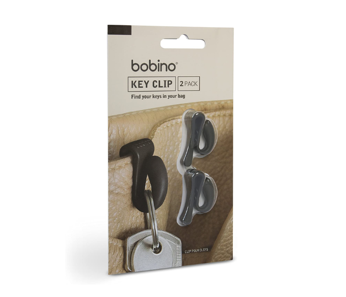 Bobino KECL2CL Key Clip - Charcoal - Zoom Image 2