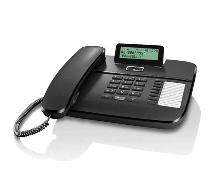 Gigaset DA710 Handsfree Corded Phone with Phonebook - Black - Zoom Image 3