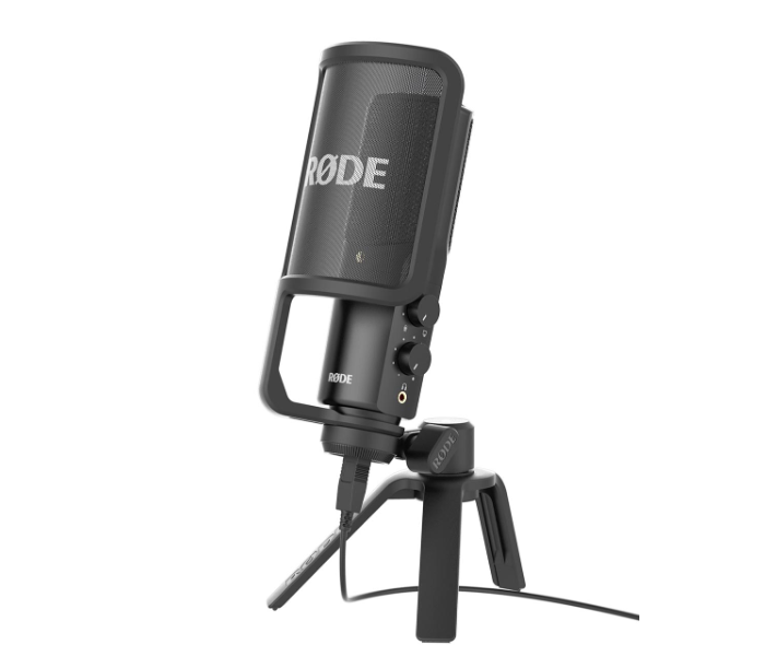 Rode NT-USB Versatile Studio-Quality USB Microphone - Black - Zoom Image 1