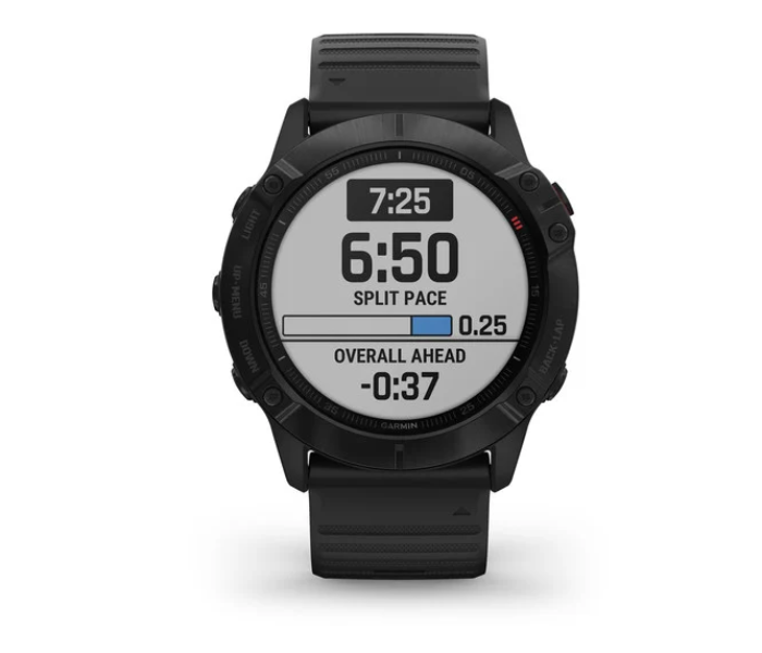 Garmin Fenix 6 Pro 010-02158-02 Black with Black Band Multi Sports GPS Smart Watch - Zoom Image 2