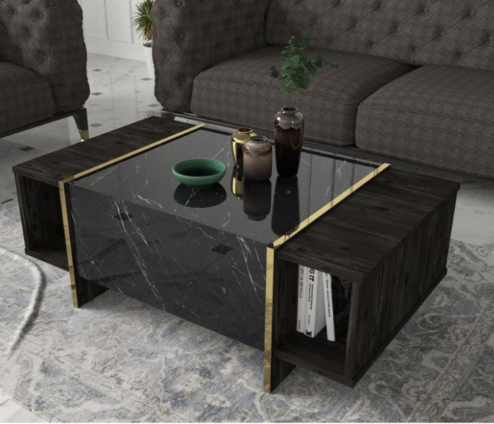 Veyron Coffee Table - Black - Zoom Image 3