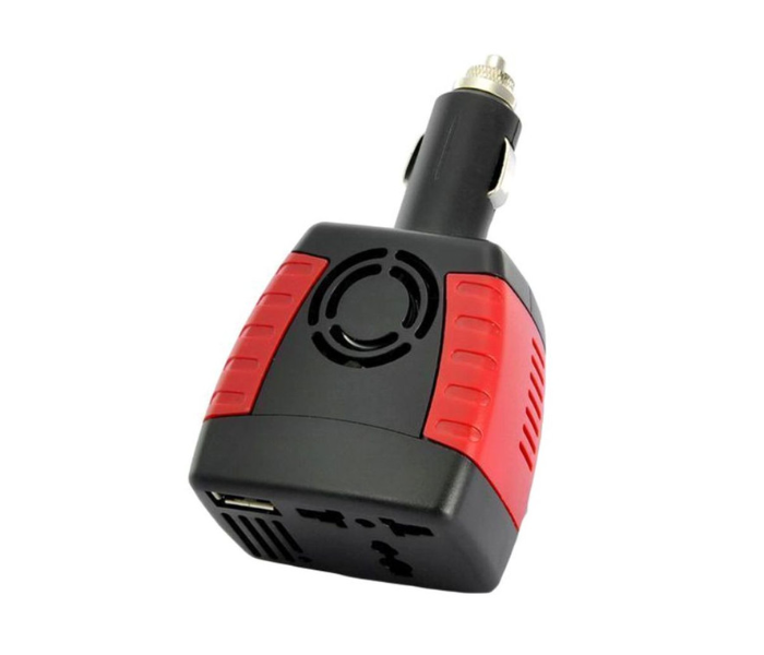 DLC Portable Car USB Charger -   Black and Red - Zoom Image