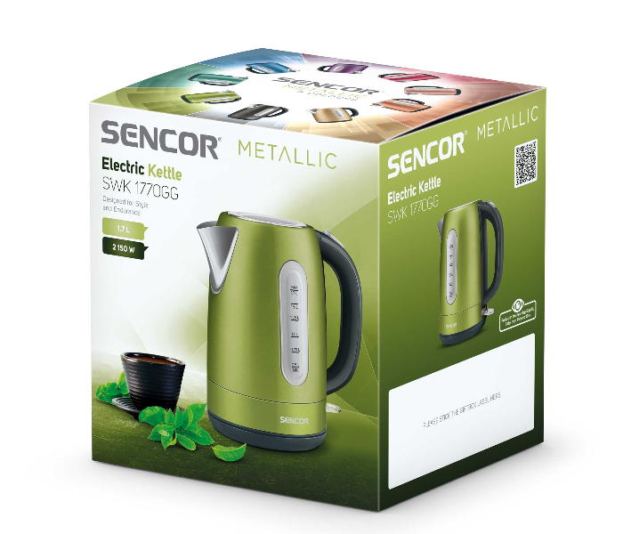 Sencor SWK 1770GG 1.7 Litre Electric Kettle - Green - Zoom Image 4