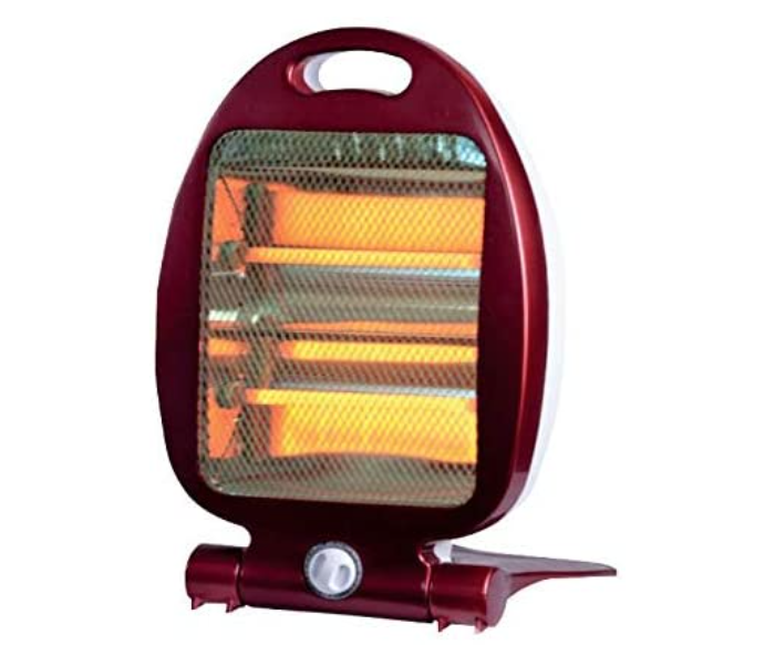 OlsenMark OMQH1636 600W Quarts Heater - Maroon - Zoom Image