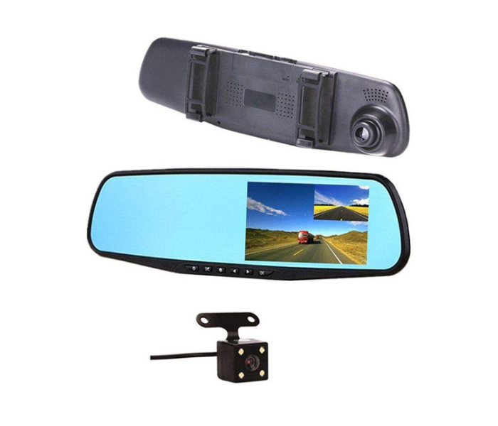 Tobys DVR Camera Rear View Mirror Video Recorder - Zoom Image