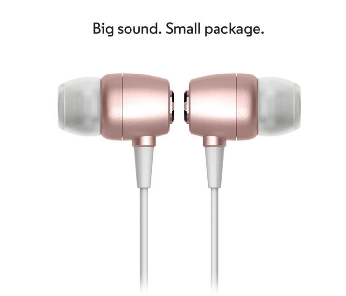 Motorola Metal Earbuds In-Ear Headset- Rose Gold - Zoom Image 2