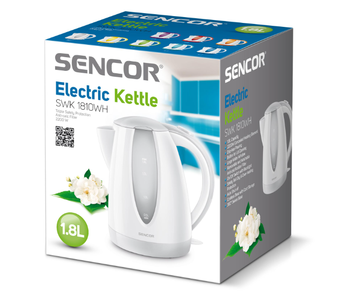 Sencor SWK 1810WH 1.8 Litres Kettle - White - Zoom Image 2