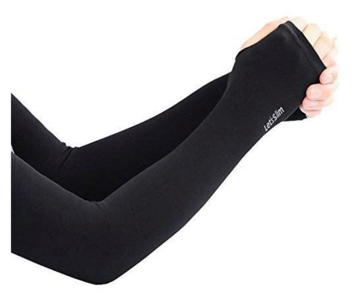 Lets Slim Protective Arm Sleeves - Black  - Zoom Image 2