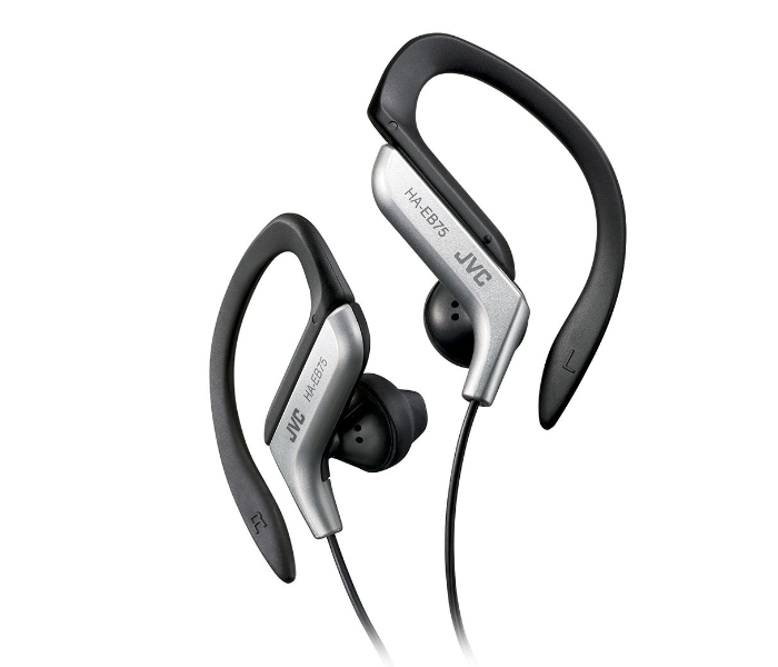 JVC HAEB75S Clip Style Headphone - Silver - Zoom Image 1