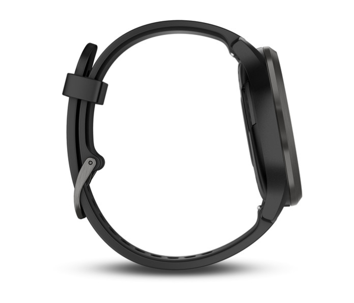 Garmin 010-01850-31 Vivomove HR Seu Sport With Black Silicone Bracelet - Black - Zoom Image 5