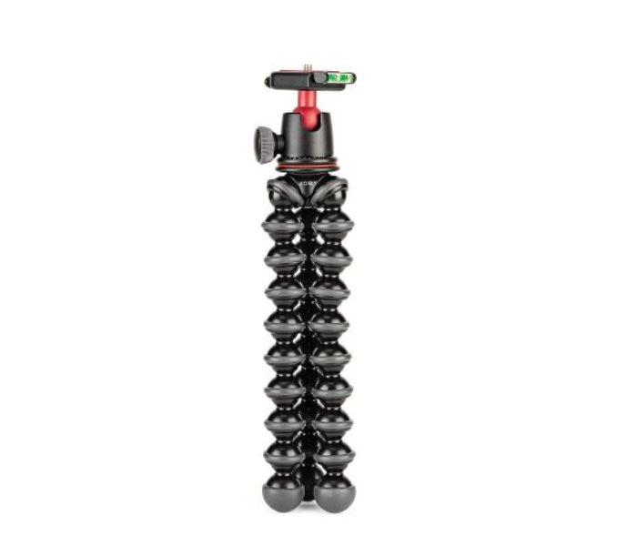 Joby JB01507-BWW GorillaPod 3K Kit Lightweight Professional Tripod for DSLR and Mirrorless Cameras - Black and Red - Zoom Image 4