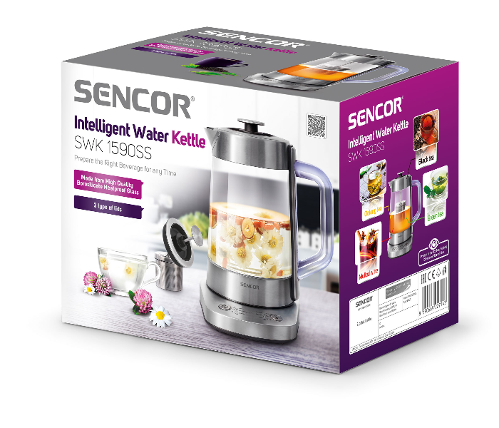 Sencor SWK1590SS Intelligent Water Kettle - Silver - Zoom Image 7