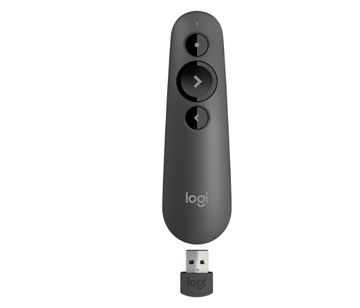 Logitech R500 Wireless Laser Presentation Remote - Black - Zoom Image 4