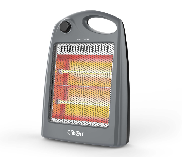 Clikon CK4208 300 - 600 Watts Room Heater Quarts - Grey - Zoom Image