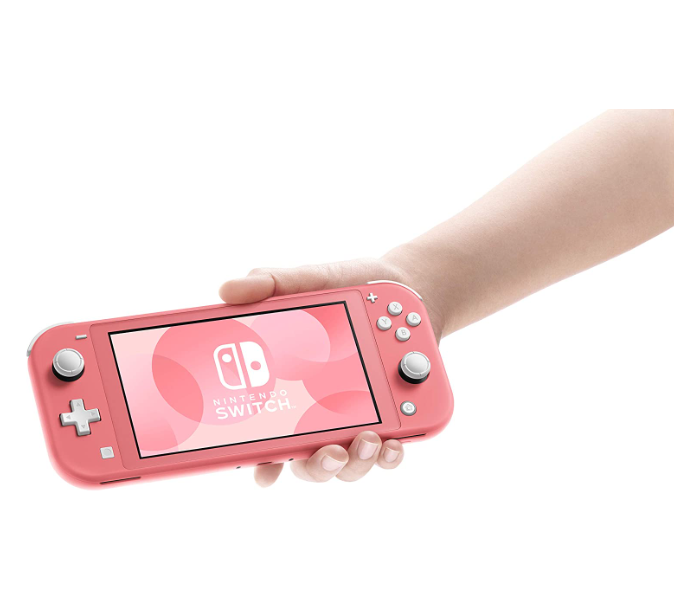 Nintendo Switch Lite Console Coral Switch - Pink - Zoom Image 1