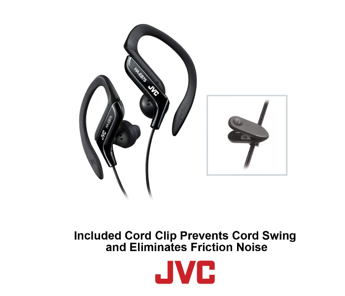 JVC HAEB75S Clip Style Headphone - Silver - Zoom Image 2