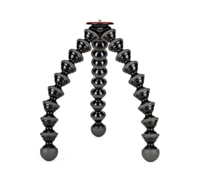 Joby JB01509-BWW GorillaPod 5K Stand Premium Machined Aluminum Flexible Tripod for DSLR and Mirrorless Cameras - Black and Red - Zoom Image 2