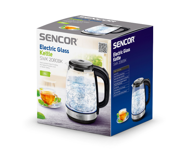 Sencor SWK2080BK Electric Glass Kettle - Black - Zoom Image 6