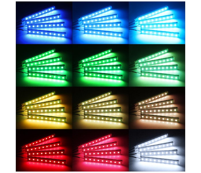 Car Music LED Light Strip - Multicolour - Zoom Image 3