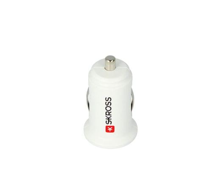 Skross 2-900610 5 Volts Dual Usb Car Charger - White - Zoom Image 2