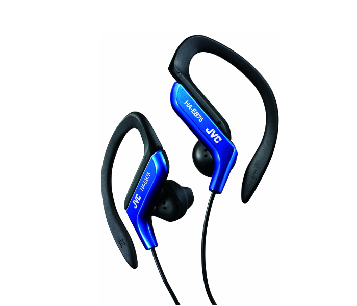 JVC HAEB75A Clip Style Headphone - Blue - Zoom Image 1