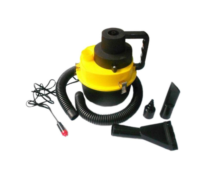 AGC Wet and Dry Canister Vacuum Cleaner - Black and Yellow - Zoom Image