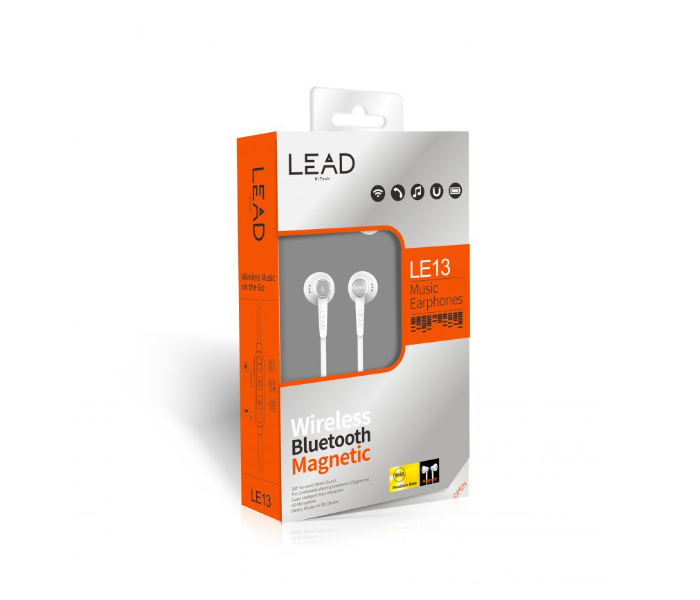 Lead LE13 Wireless Headset - White - Zoom Image 4