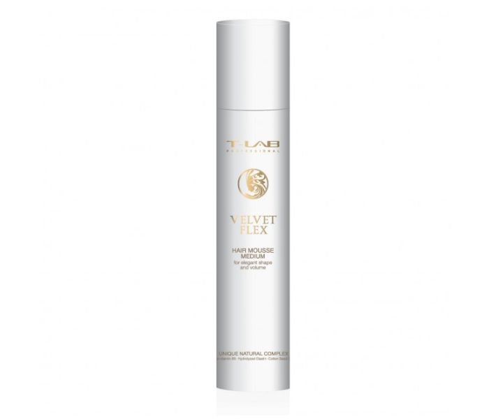 T-Lab Professional 100ml Medium Professional Velvet Flex Hair Mousse   - Zoom Image 1