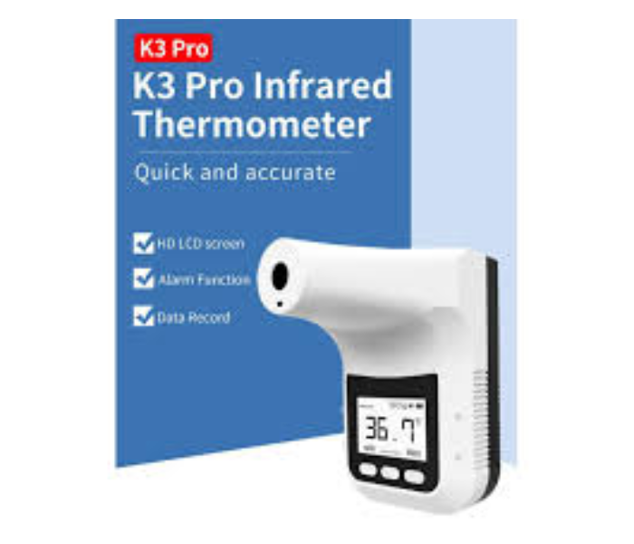 Camwon K3 Pro Infrared Thermometer - White - Zoom Image 1