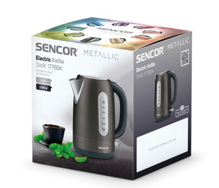 Sencor SWK 1778BK 1.7 Litre Electric Kettle - Black - Zoom Image 3