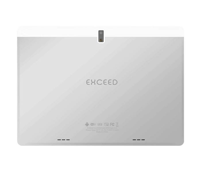 Exceed EX10S4 10 inch 2GB RAM 16GB 4G Quad Core Processor Android Tablet - Silver - Zoom Image 2