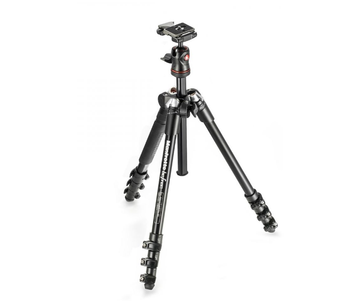 Manfrotto MKBFRA4-BH Be Free Aluminium Travel Tripod with Ball Head - Black - Zoom Image 1