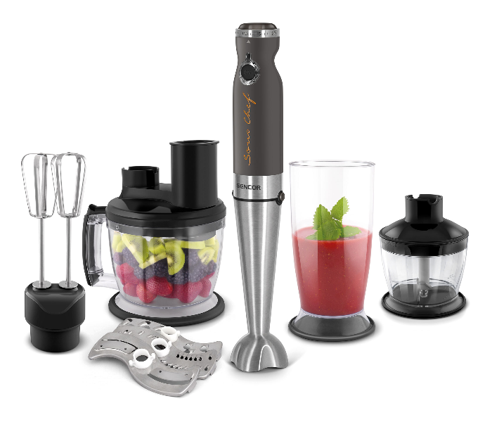 Sencor SHB 5501CH 1000 Watts 9 in 1 Hand Blender - Grey - Zoom Image 1