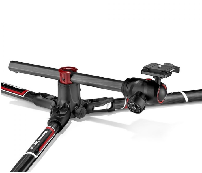 Manfrotto MKBFRC4GTXP-BH Befree GT XPRO Carbon Tripod - Black - Zoom Image 5