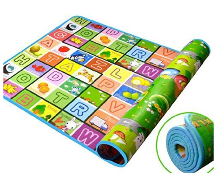 Baby Crawling 200cm x 180 cmm x 0.5cm Waterproof Double Side Play mat Come with Different Colorful Designs and Flexible and Soft - Zoom Image 4