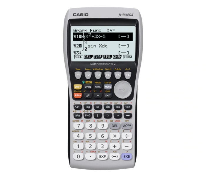 Casio FX-9860GII 12 Digit Graphic Scientific Calculators - Zoom Image