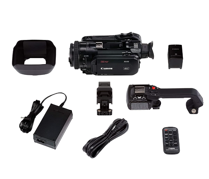 Canon DVC XA55 Dual Pixel Autofocus Camcorder - Black  - Zoom Image 5