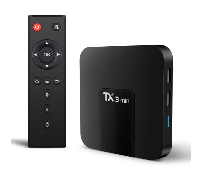 TX3 Mini 2GB RAM 16GB ROM Android 8.1 2.4G WiFi 100Mbps Support 4K H.265 Android TV Box 4K - Zoom Image 1