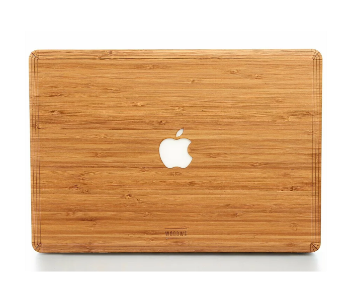 WoodWe Macbook Skin Cover Wood Veneer for MacBook Pro 15 with Touch ID - Bamboo - Zoom Image 1