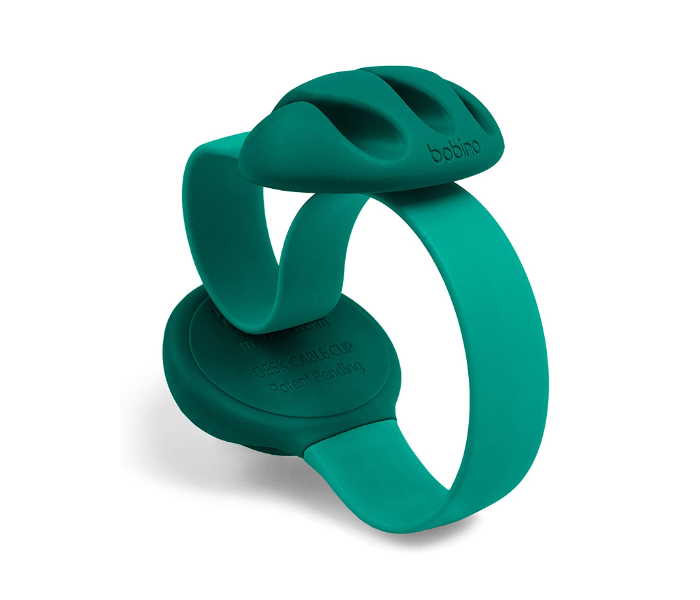 Bobino DECACEM Desk Cable Clip - Emerald - Zoom Image 1