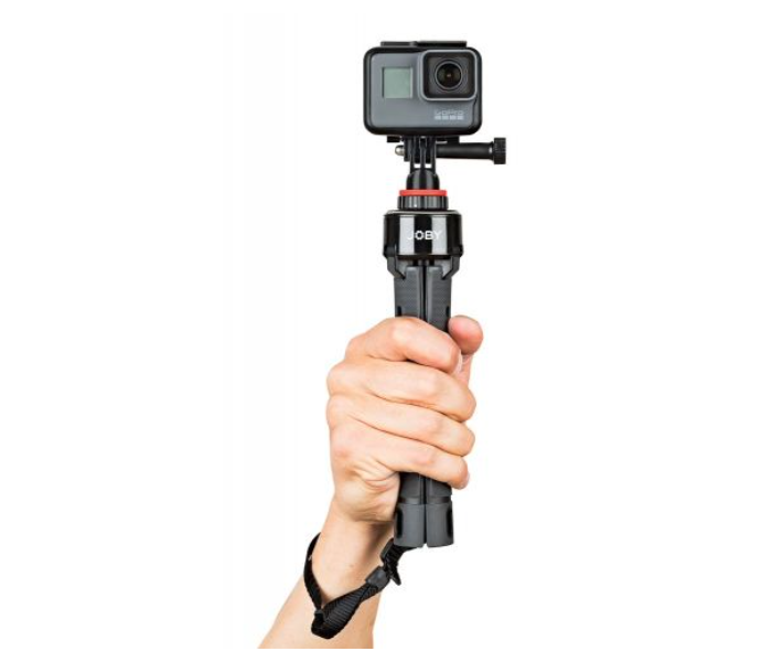 Joby JB01534-BWW Griptight Pro Telescoping Tripod And Grip For Mobile Phones – Black and Red - Zoom Image 2