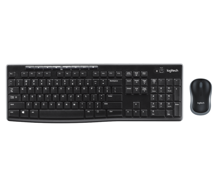 Logitech MK270R Desktop Wireless Combo - Black - Zoom Image 1