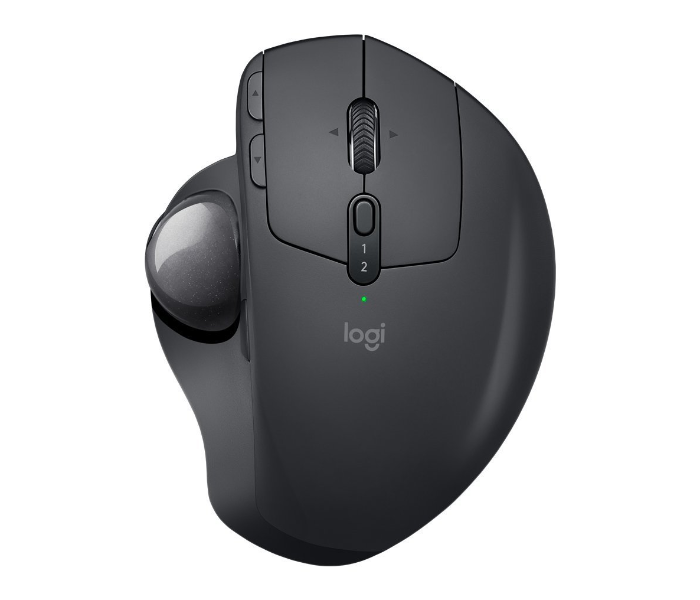 Logitech MX Ergo Advanced Wireless Trackball for Windows PC and Mac - Black - Zoom Image 1