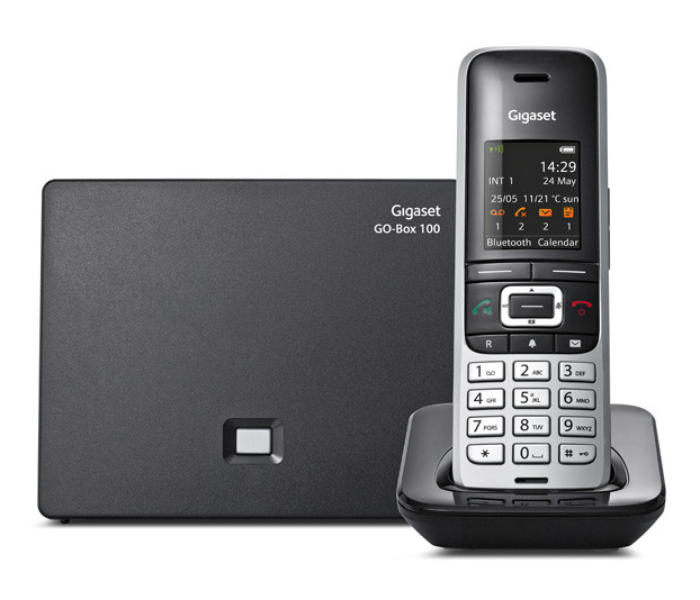 Gigaset S850A Go VoIP Phone - Black and Silver - Zoom Image 3