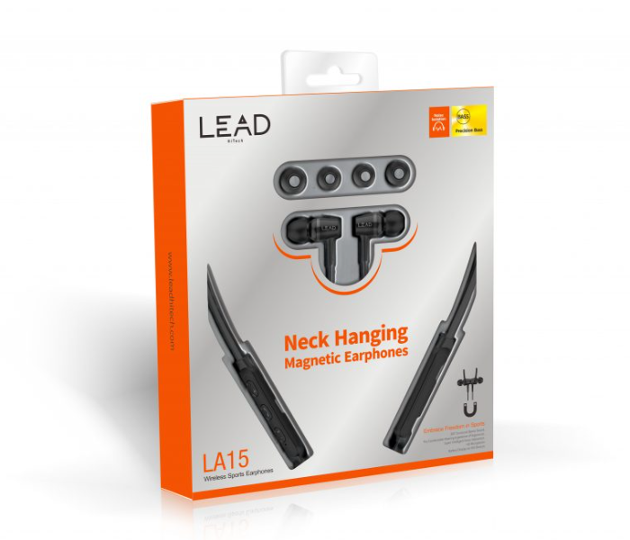 Lead LH15 Wireless Headset - Black  - Zoom Image 5